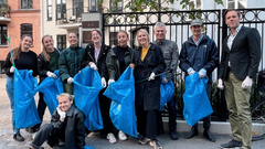 EcoTree verzamelt 19 kilo aan afval op World Cleanup Day